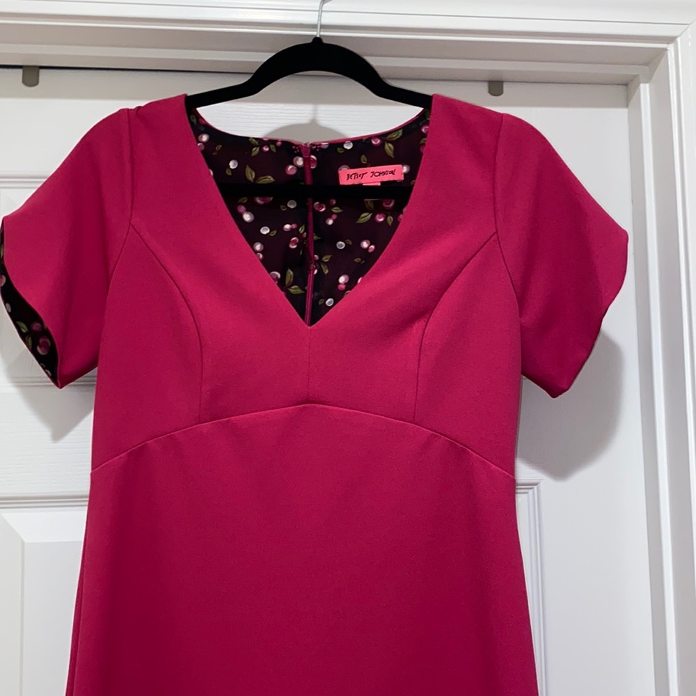 Perfect Pink Dress!! Betsy Johnson!